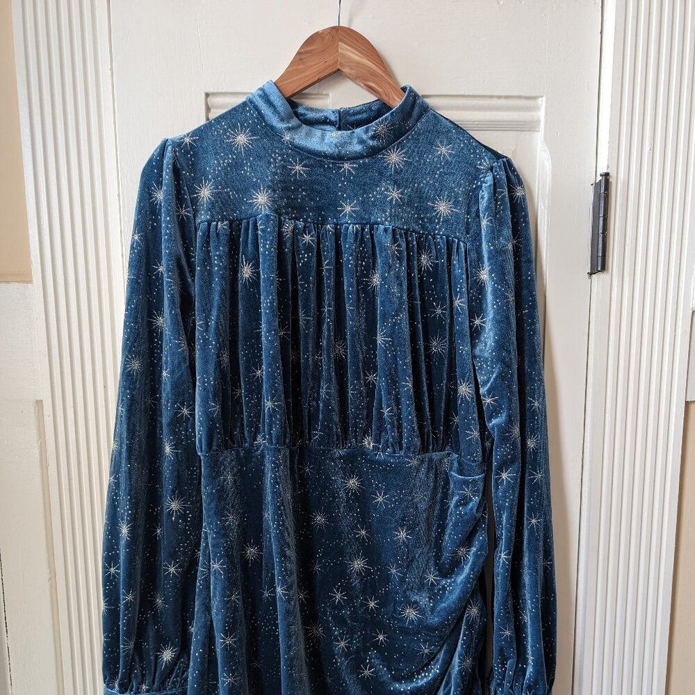 Cider Velvet Sparkle Dress